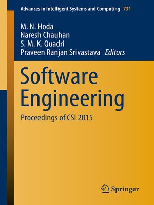 cover image of Software Engineering